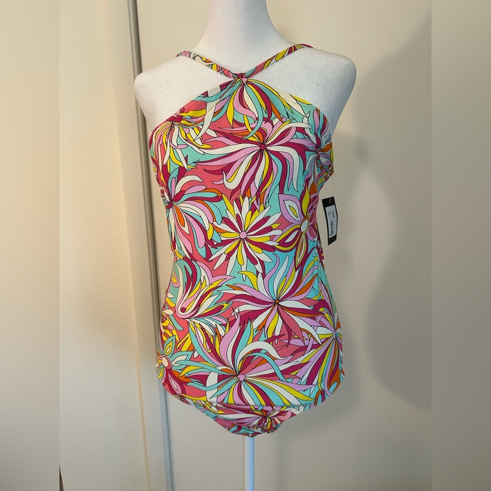 Kate Spade Multicolor Floral One-Piece Swimsuit
